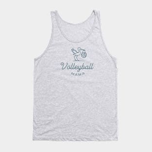 Volleyball Mama Stork Design (dark) Tank Top